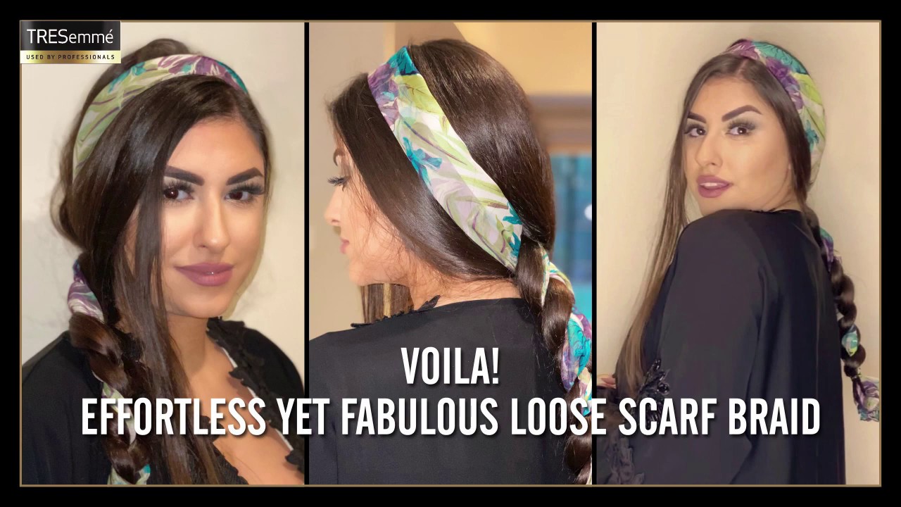 #SummerReadyWithTRES | Loose Scarf Braid DIY Tutorial