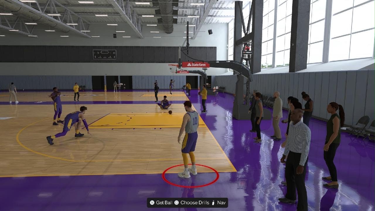 Pregame shootaround