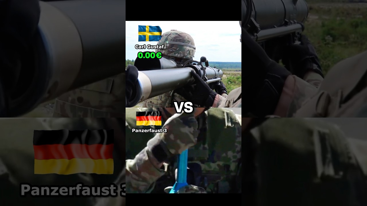 Panzerfaust 3 vs. Carl-Gustaf |Kosten pro Schuss
