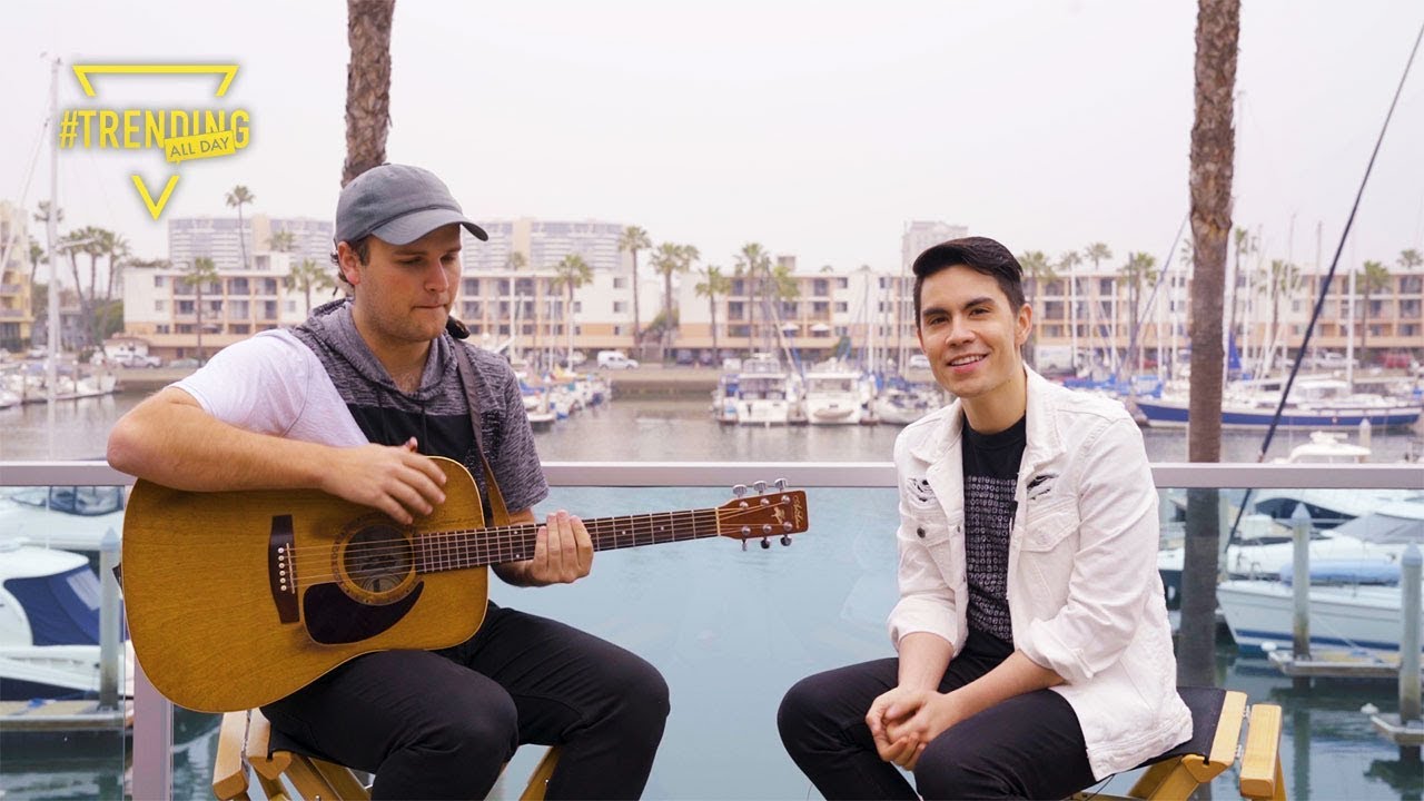 Sam Tsui Performs Trust // Only On Trending All Day