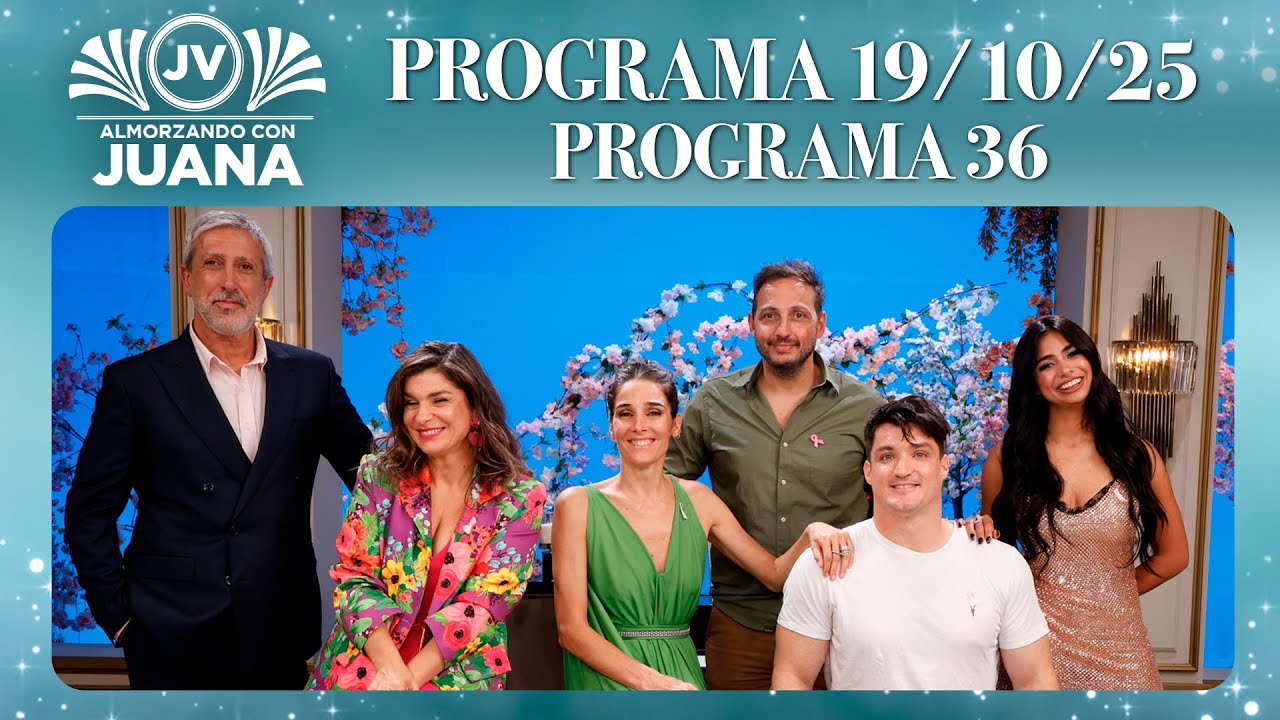 ALMORZANDO CON JUANA - Programa 19/10/25 - PROGRAMA 36 -TEMPORADA 2025