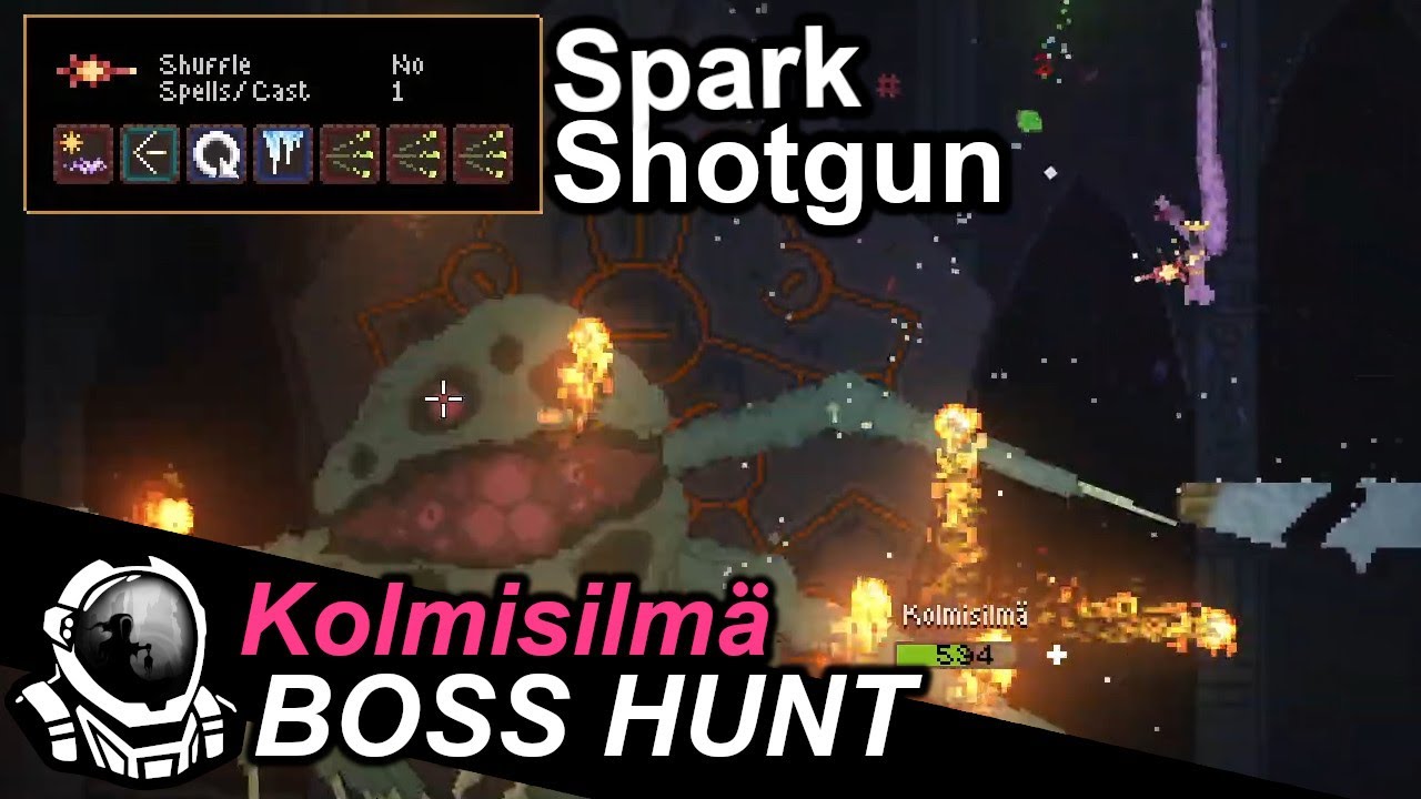 This easy wand KILLS! | Noita Boss Hunt ep7