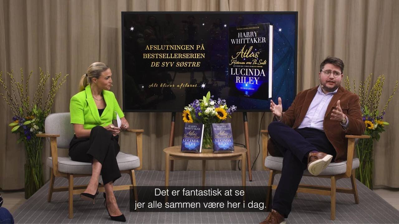 Harry Whittaker i samtale med Christiane Schaumburg-Müller om DE SYV SØSTRE