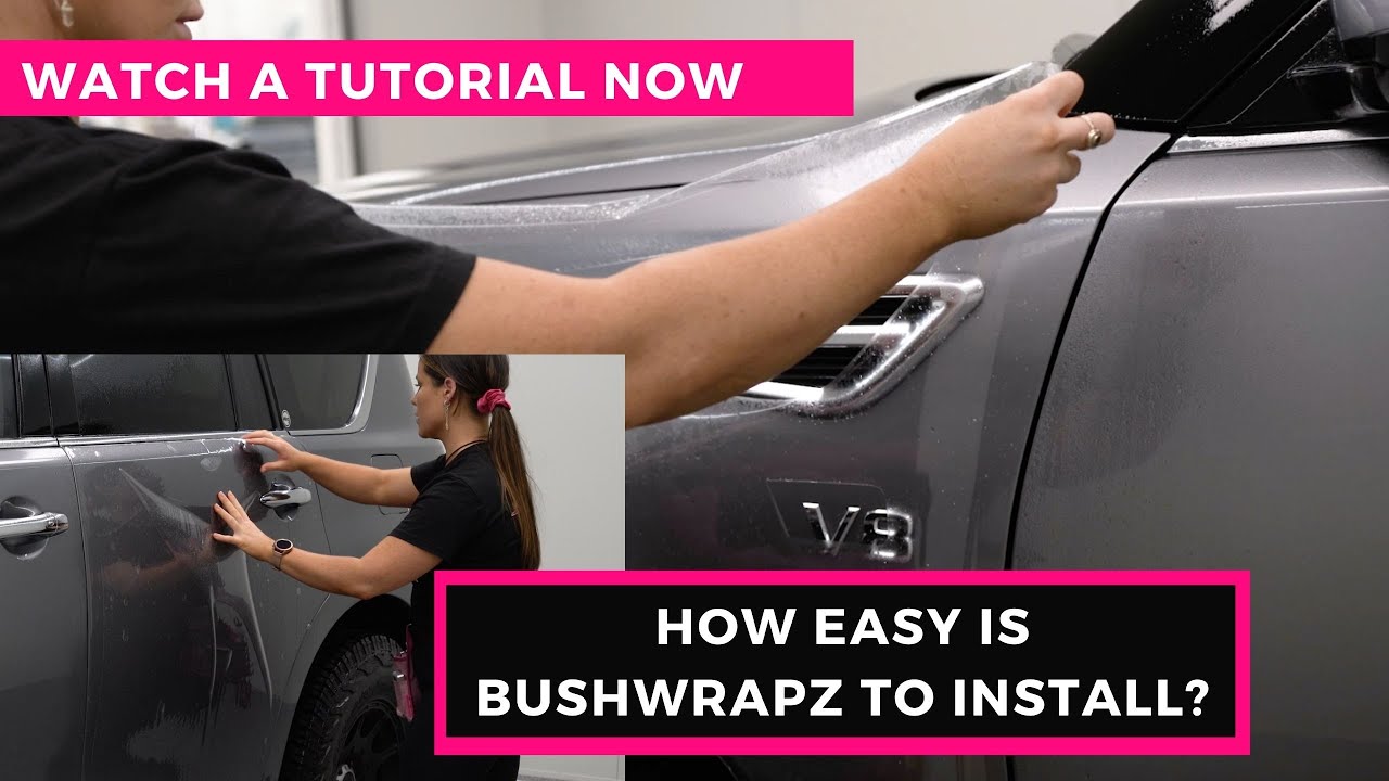BUSHWRAPZ EXAMPLE TURORIAL VIDEO