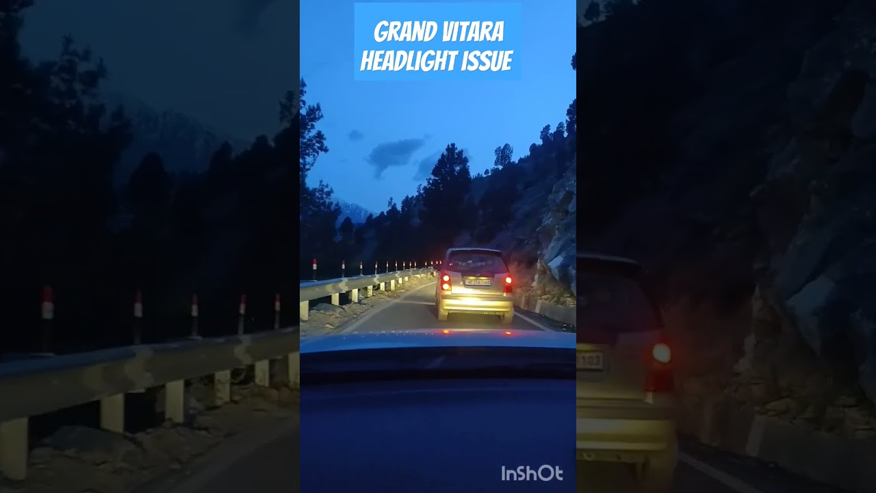 Grand Vitara Headlight Problem/issue #marutisuzuki #nexa #grandvitara #viral @MarutiSuzukiCorp
