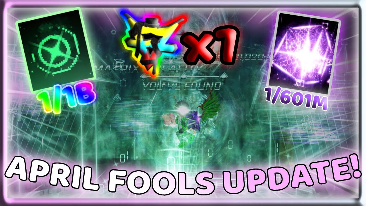 USING AN 'Overlord Potion' TO GET THIS IN THE SOL'S RNG APRIL FOOLS UPDATE..