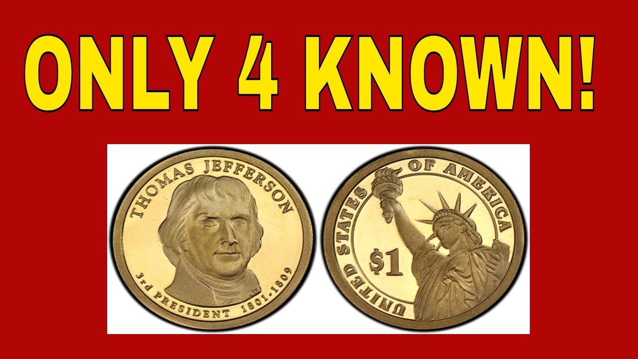 Super rare Presidential dollar error coins! Free giveaway too! Dollar coins worth money!