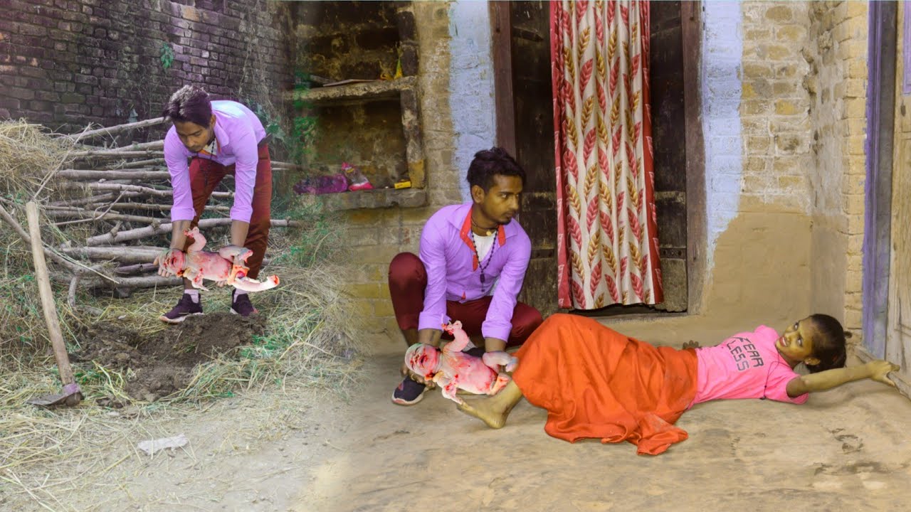 देखिए गाँव कि कुआर लड़की हुईं प्रेग्नेंट तो लभर ने कैसे डिलवरी कराया |#viral ghar parivar