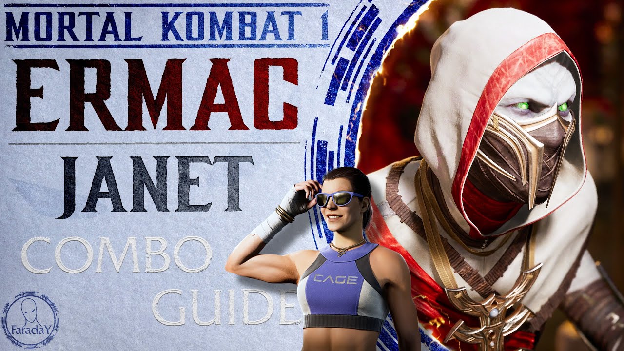 Ermac / Ермак Combo Guide. Mortal Kombat 1
