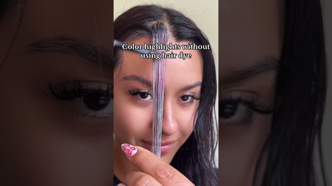 Color your hair without hair dye! #hairdye #hairhacks #IPSY