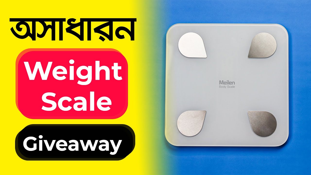 Smart Weight Scale Review & Giveaway