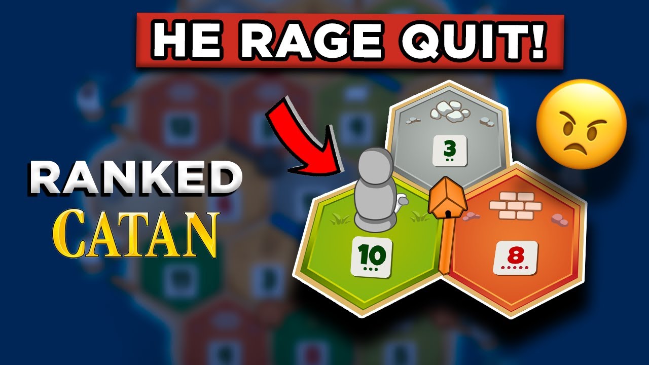 When Someone RAGES in Ranked Catan