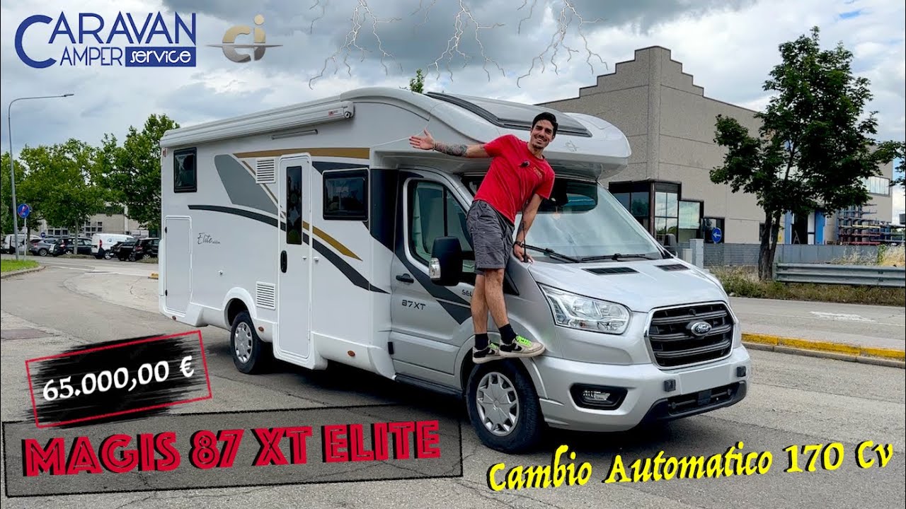 🌍C.I Magis 87 XT Elite - SEMINTEGRALE USATO CON CAMBIO AUTOMATICO FORD 170 CV !