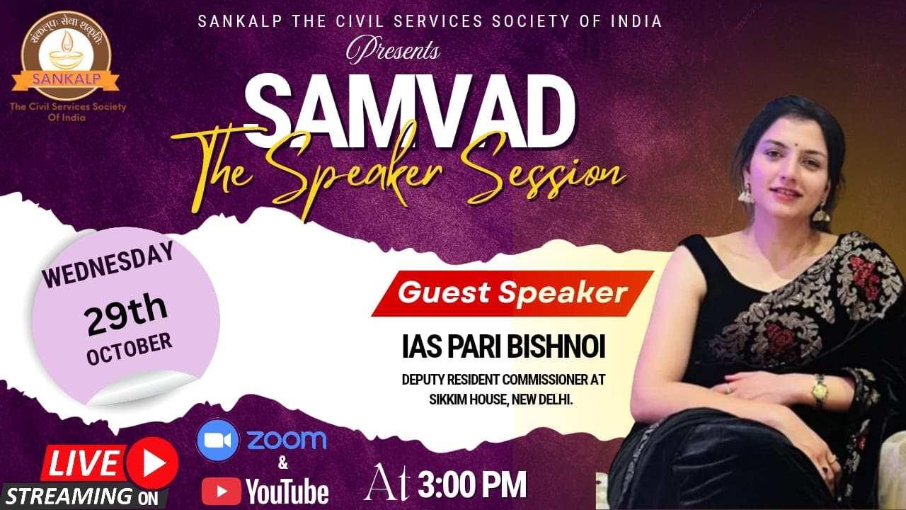 Cracking the Code: Strategies for UPSC Success | IAS Pari Bishnoi x Sankalp (UPSC CSE AIR-30, 2019)