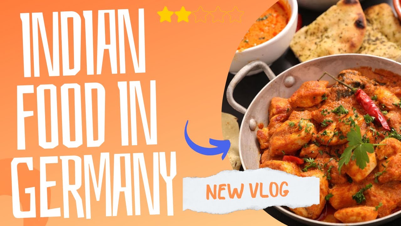 Trying Indian Food In Germany! | Menu, Prices, Review