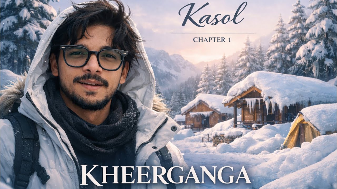 Kheerganga Winter Trek | Everything You Should Know | Kasol | Himachal Pradesh | VLOG | 4K | HD