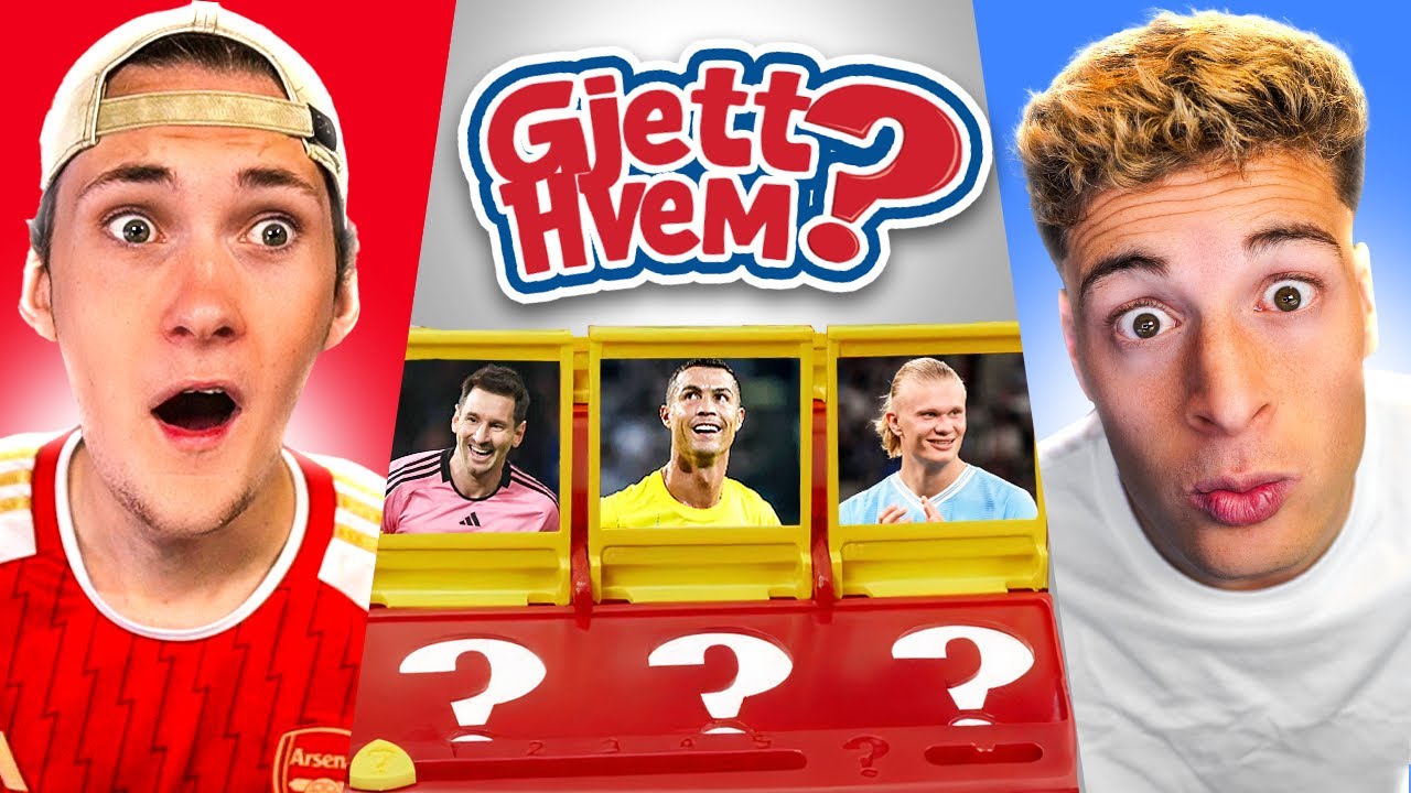 GJETT HVEM FOTBALLSPILLER vs FVOLL
