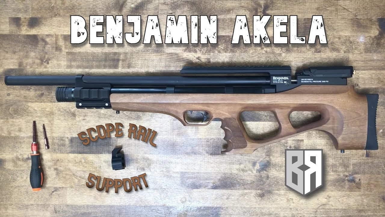 Benjamin Akela Scope Rail Support - Installation