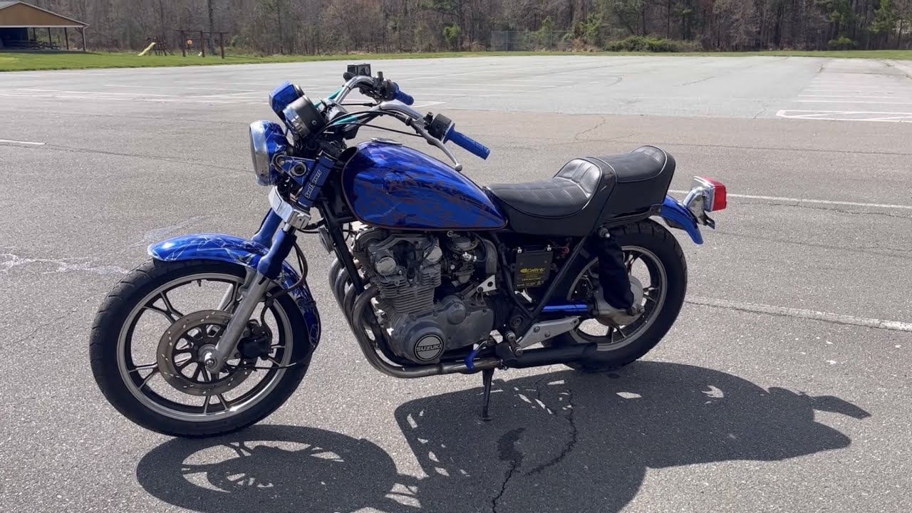 💙 First Test Ride on 1982 Suzuki GS650L