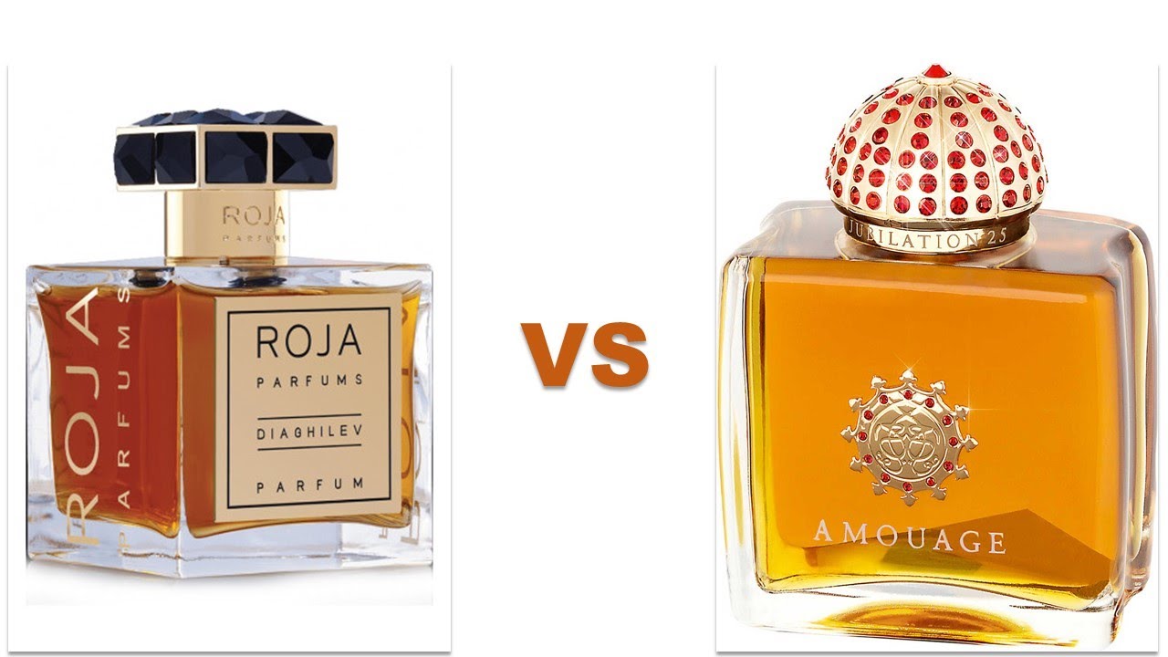Roja Diaghilev vs Amouage Jubilation for Woman Episode # 247