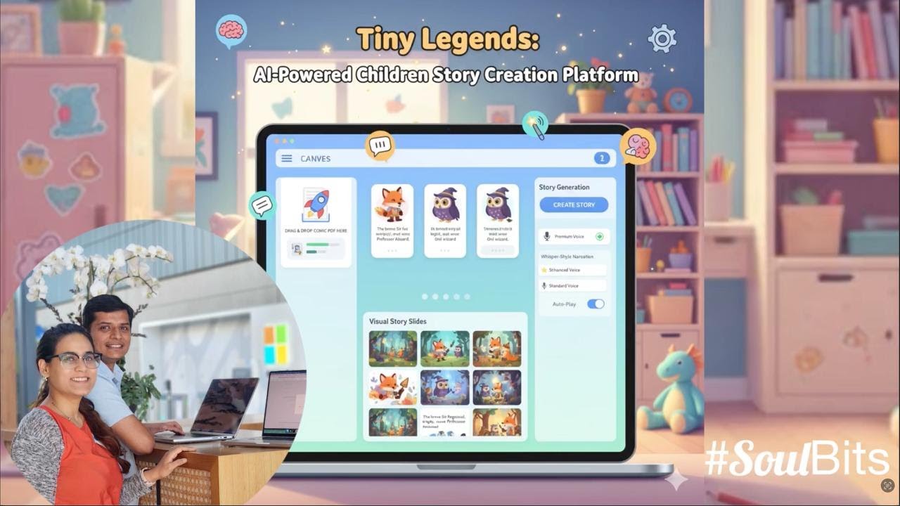 AI Project DEMO: Tiny Legends-Story creator with CopilotKit+AGUI