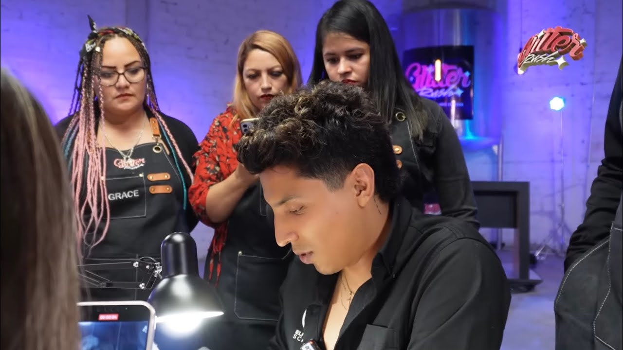 Glitter Rush episodio 1 | invitado especial Isaac Gonzalez | competencia de uñas