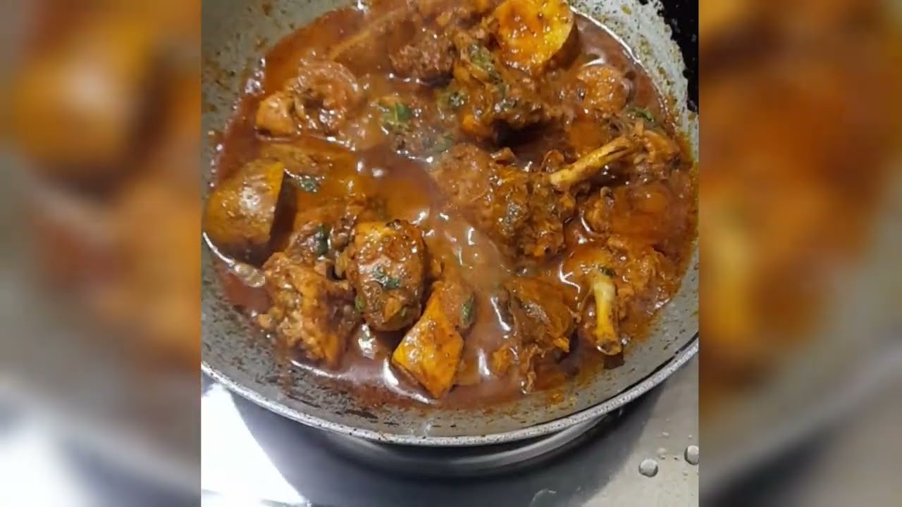 Desi style ra chiken curry#sebatirath 
