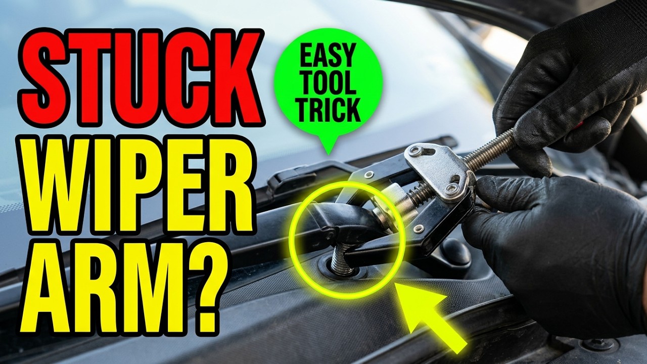 Chevy Equinox/GMC Terrain Windshield Wiper Arm Replacement