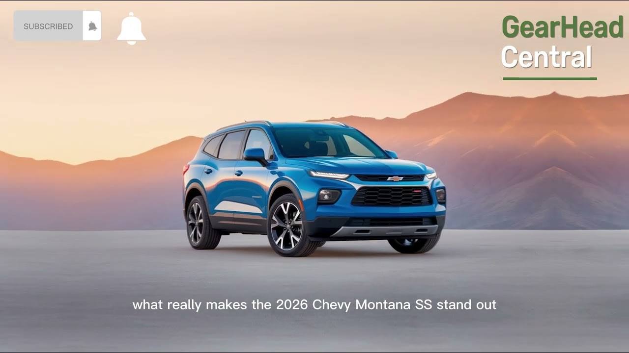 2026 Chevy Montana SS Revealed – The Sportiest Compact Pickup Yet?