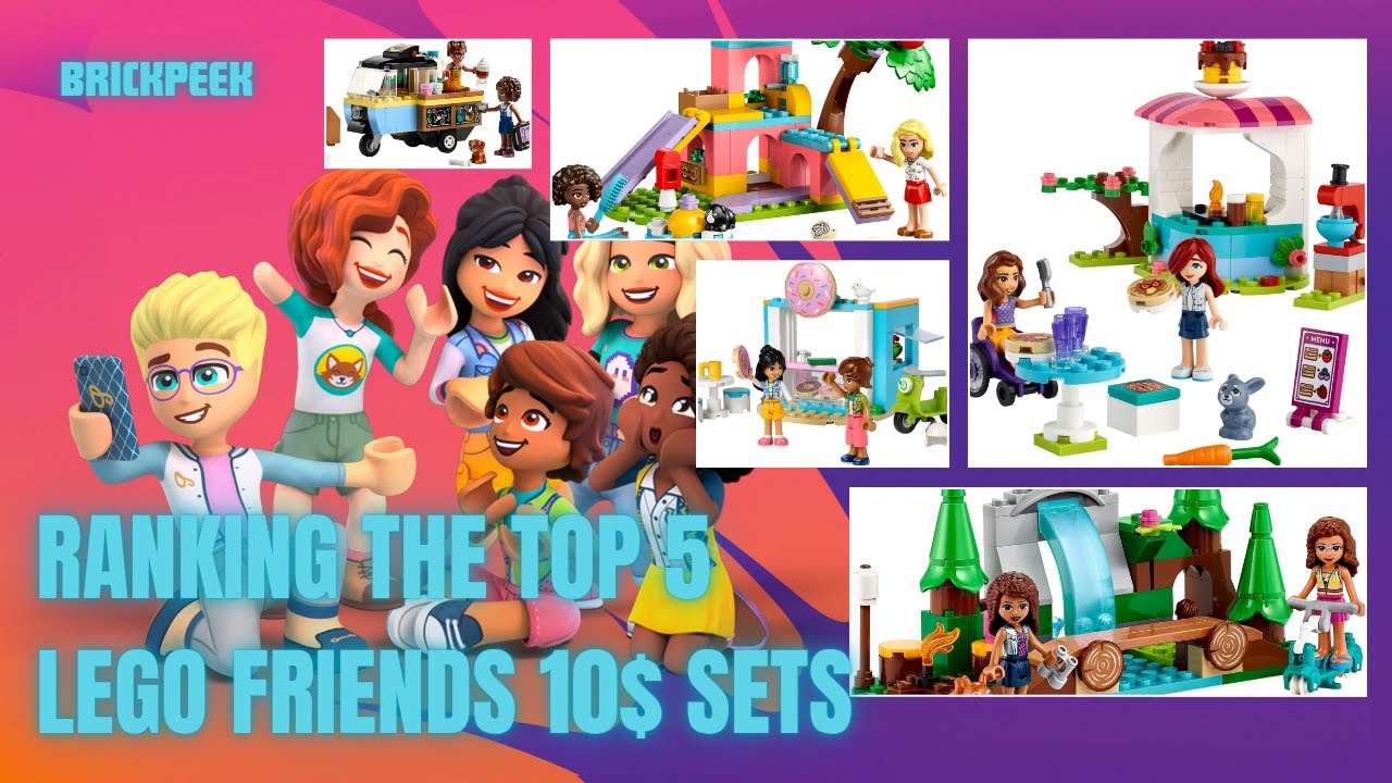 Ranking the TOP 5 LEGO Friends 10$ Sets from My Collection! | Best Lego Friends Budget Sets!