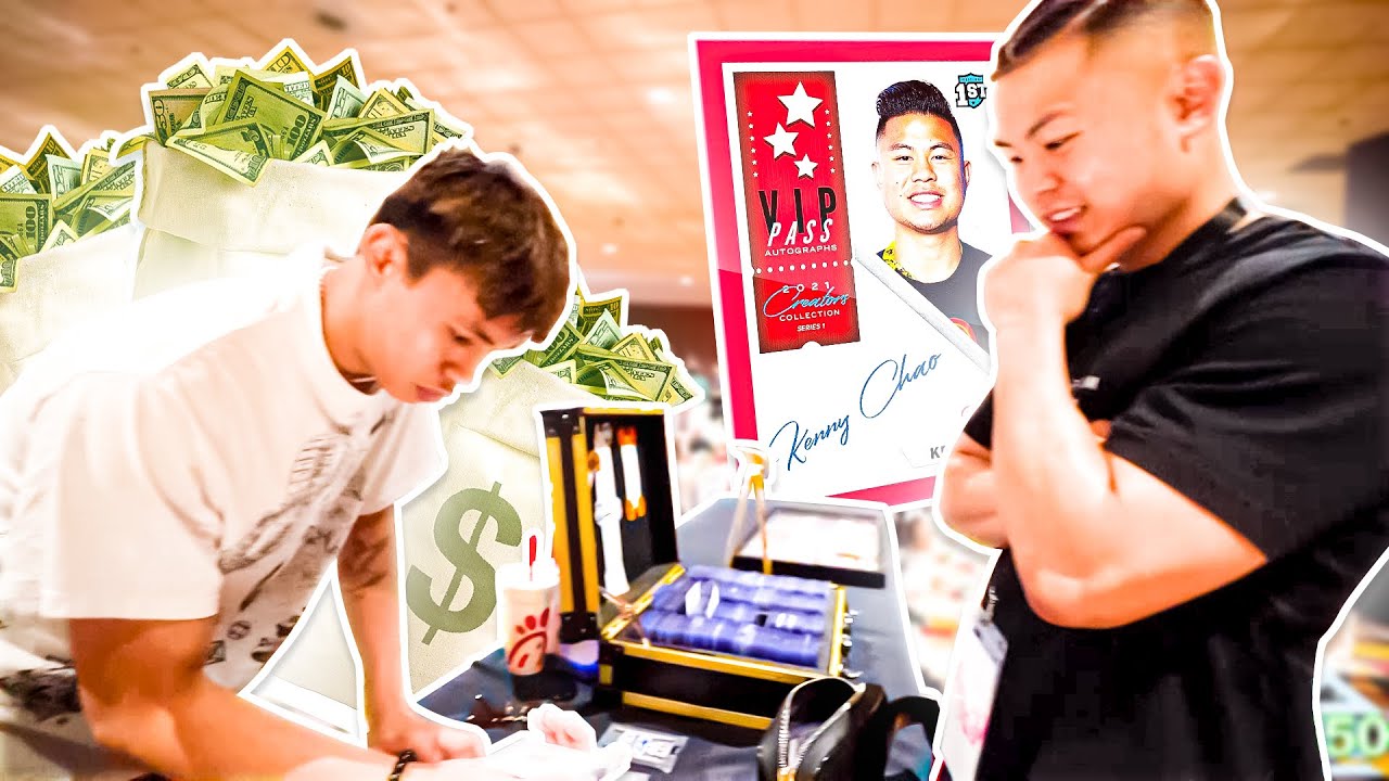 My 1/1 Tru Creator Sold Card For $$$ AT LAS VEGAS TRADING CARD SHOW!