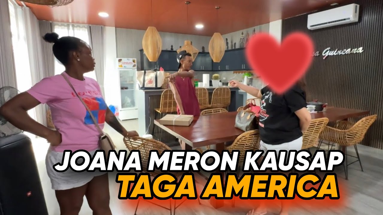 JOANA MERON KAUSAP NA TAGA AMERICA!!