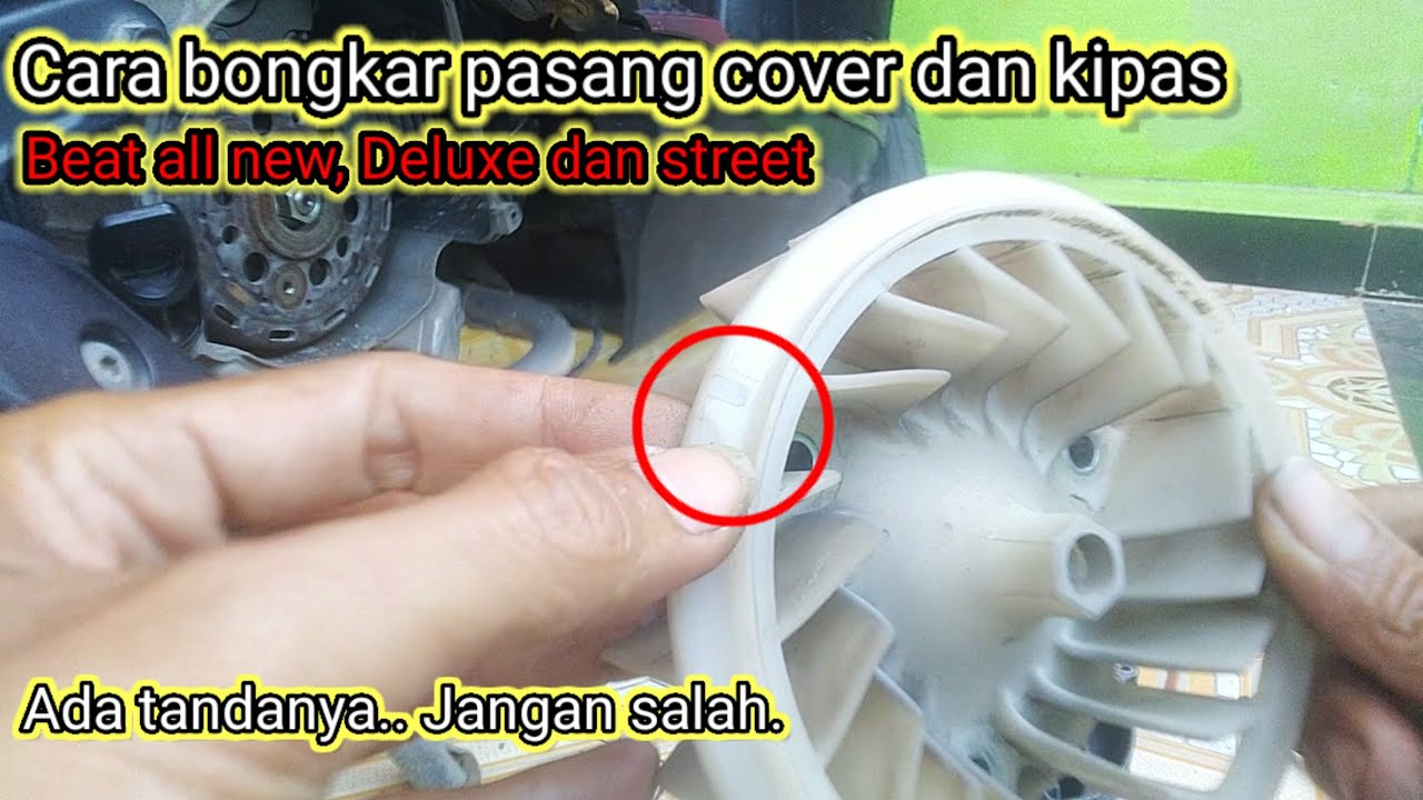 cara buka cover dan kipas beat terbaru dan beat deluxe.