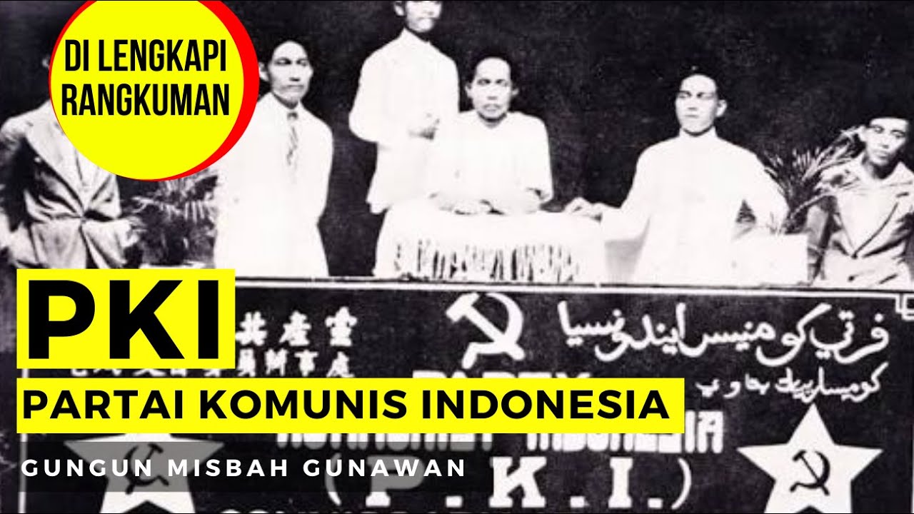 PKI - Sejarah Partai Komunis Indonesia
