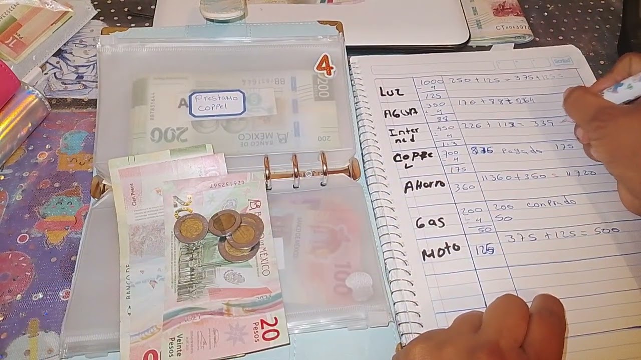 Mi organización de gastos fijos 