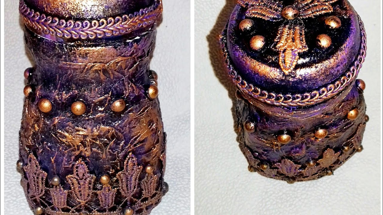Декор кофейной банки. Подарки своими руками на 8 марта . DIY .