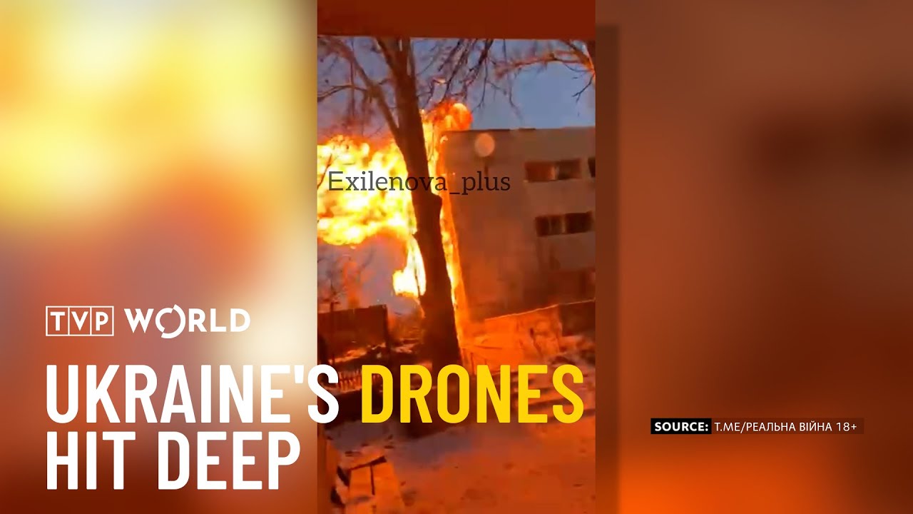 Russian footage reveals precision Ukrainian drone strike | Military Mind