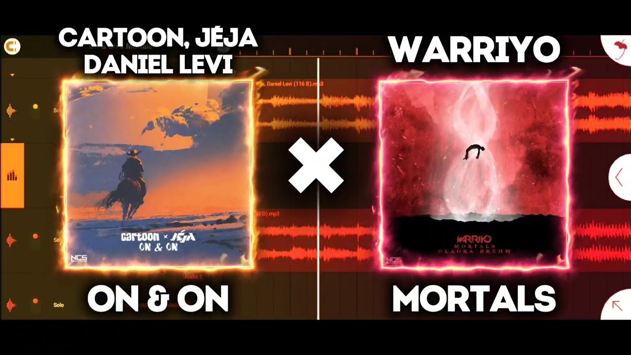 On & On x Mortals - Mashup - Cartoon, Jéja, Daniel Levi, Warriyo