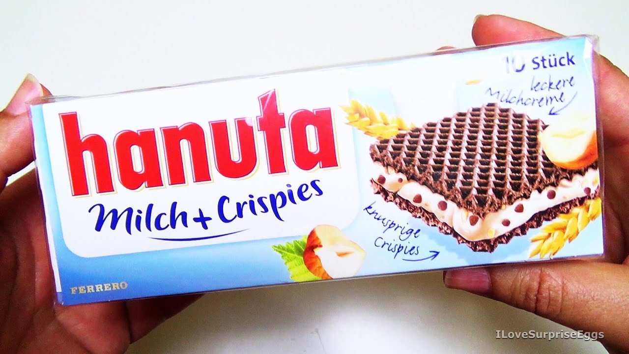 Hanuta | Milk & Crispies | [Taste & Review] [Germany]