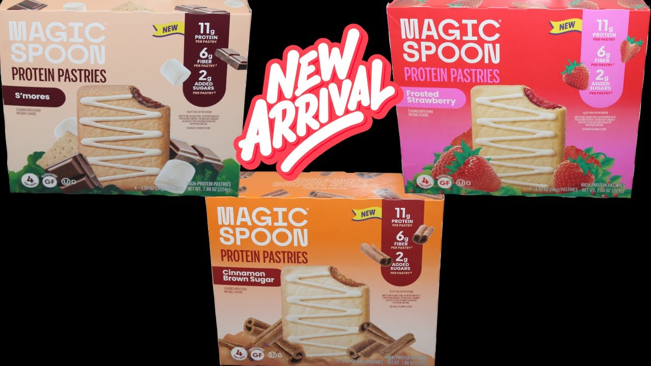 Magic Spoon Protein Pastries: S’mores, Cinnamon Brown Sugar & Frosted Strawberry Review