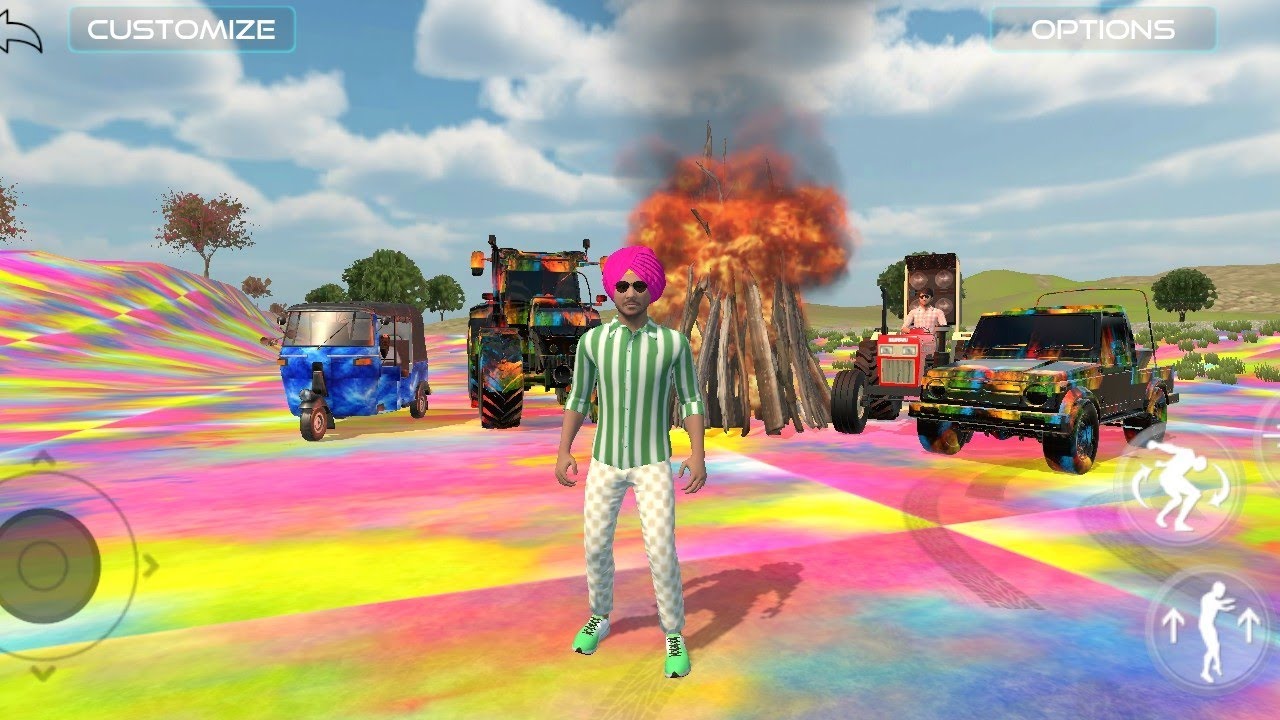 🙏होली का 🥰नया अपडेट😱indian vehicles simulator 3d game#pleasesupportme.