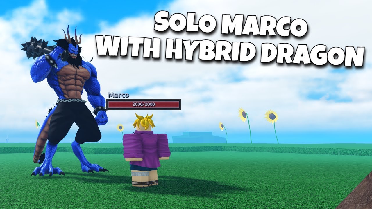 SOLOING MARCO WITH DRAGON HYBRID FRUIT BATTLEGROUNDS