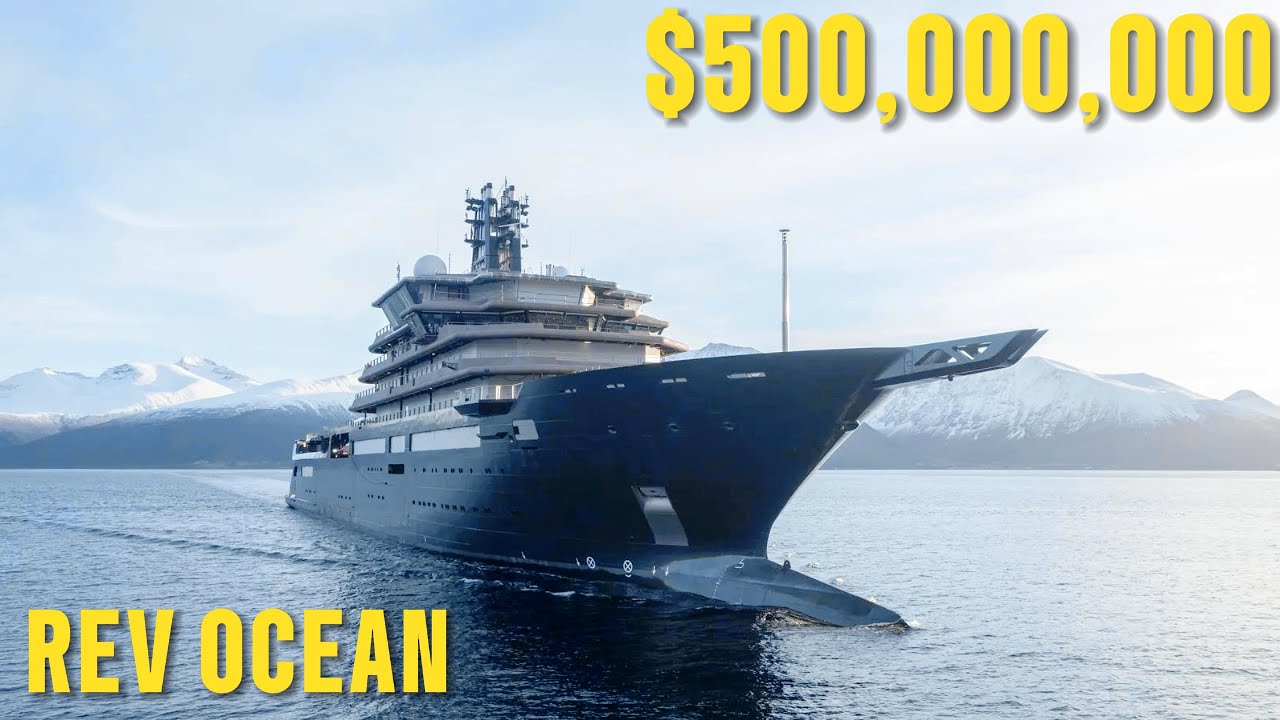 Внутри яхты REV Ocean стоимостью 500&nbsp;000&nbsp;000 долларов!