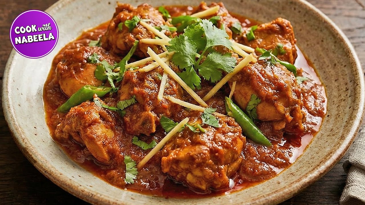 Chicken Karahi Recipe by Cook with Nabeela