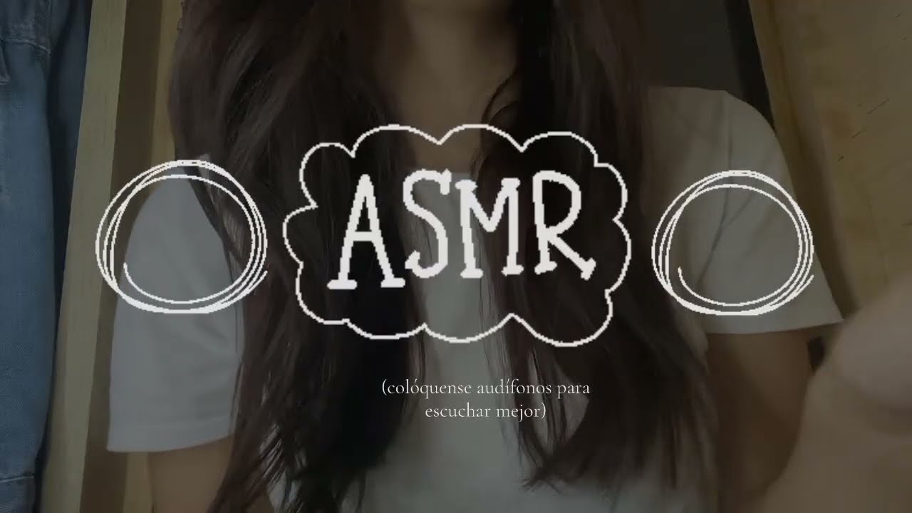Mi primer video de ASMR casero | te maquillo ⋆.˚ ☾⭒.˚