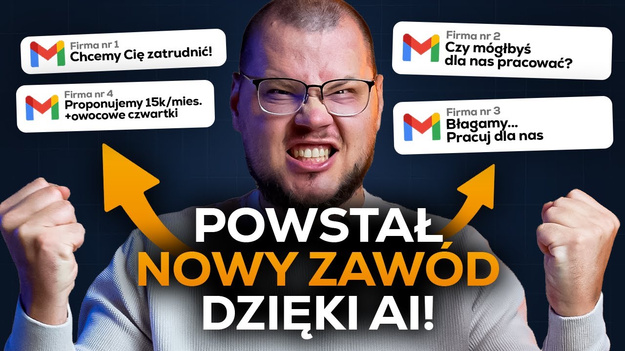 Powstał NOWY ZAWÓD bez konkurencji (JESZCZE!) Zarobki NAWET DO 30K! | Michał Barczak (Geekwork)