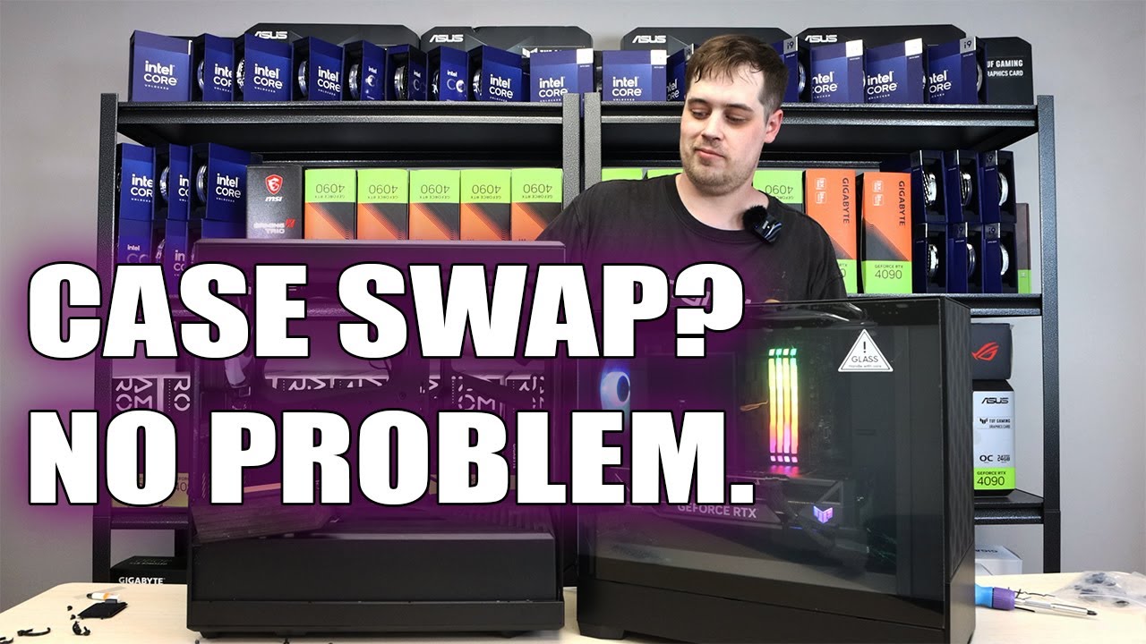 How to swap your PC case