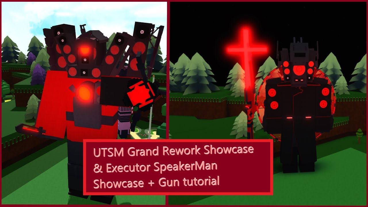 Babft: Upgraded Titan SpeakerMan (Grand rework) & Executor SpeakerMan Showcase! (+Gun spin tutorial)