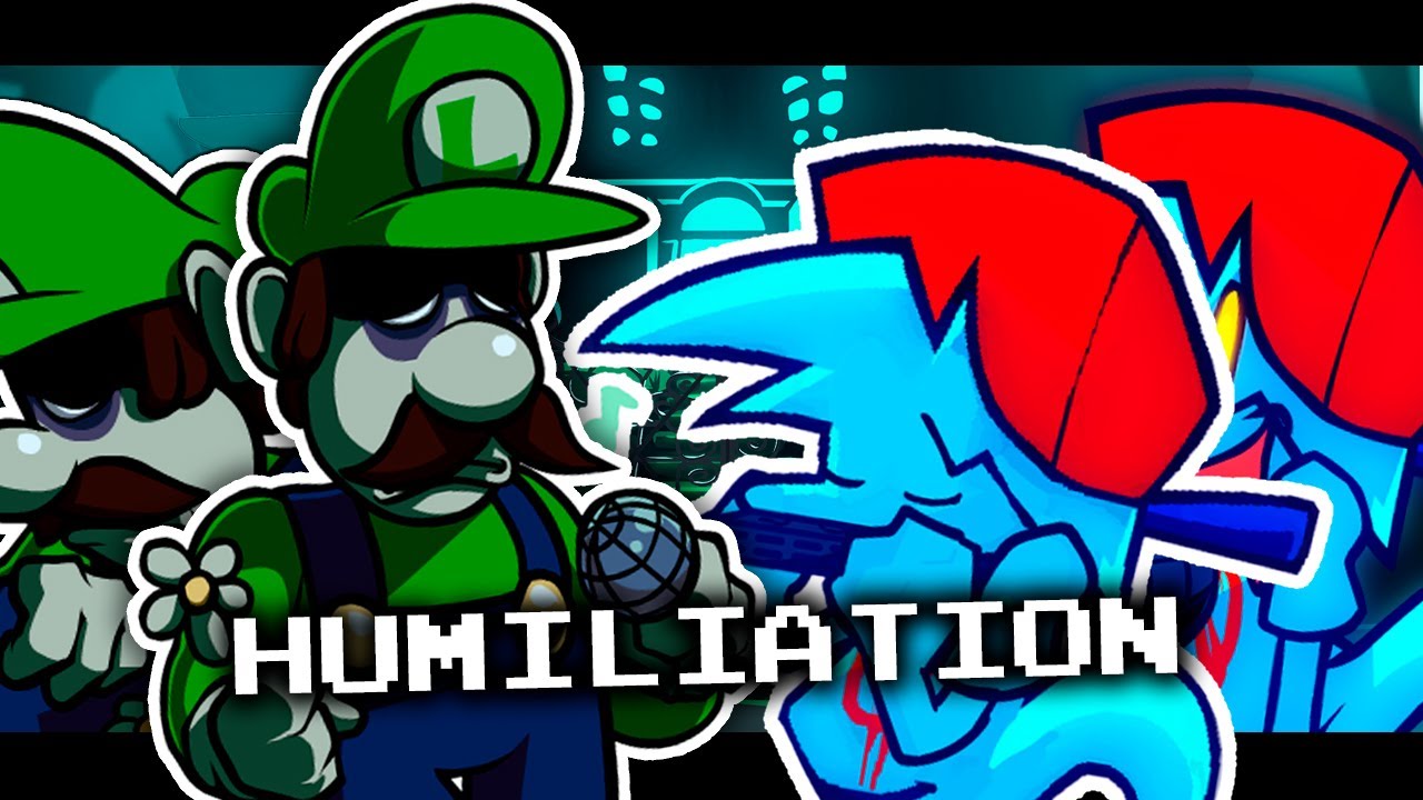 Humiliation but It's Alone Luigi and Ghost Boyfriend (Mistiful Crimson Morning) - FNF Cover
