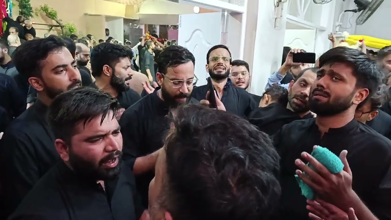 Chahnay Lagi Sham Garibaa | 9 Muharram Imam Bargah Shah Wilayat Goli mar